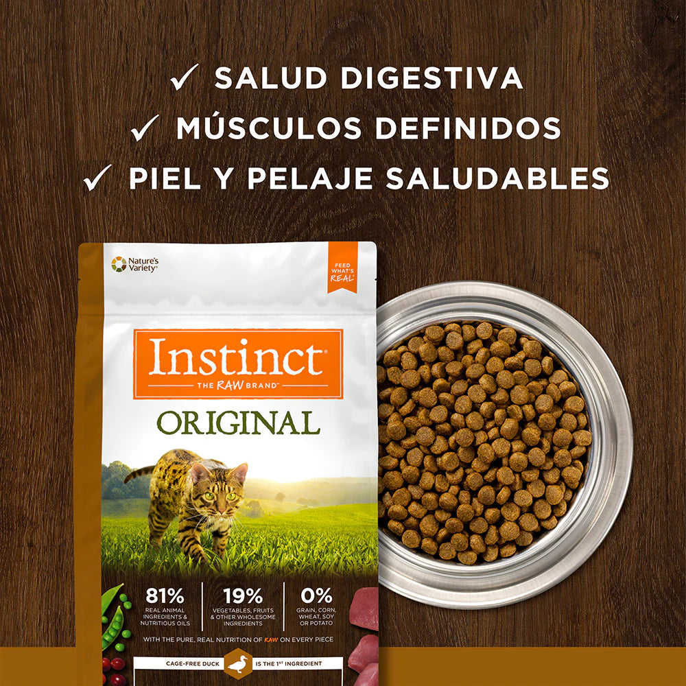 Instinct Pato - Para Gatos - 4.5 lb