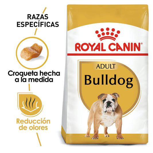 Royal Canin Croquetas para Bulldog, 13.6 kg