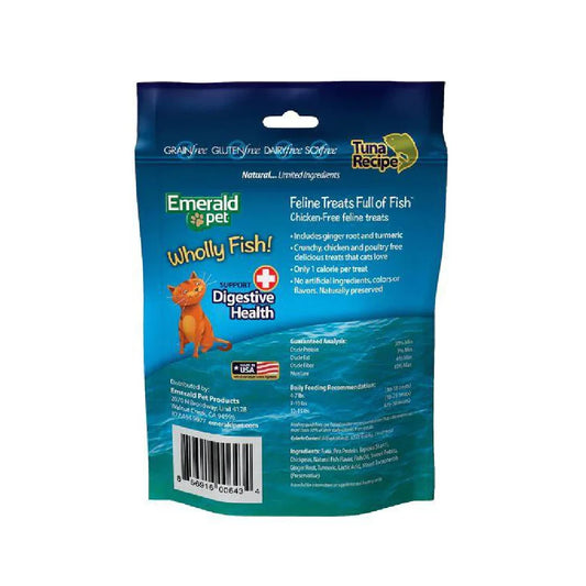 Premios Digestivos Wholly Fish Digestive Health Atún Gatos