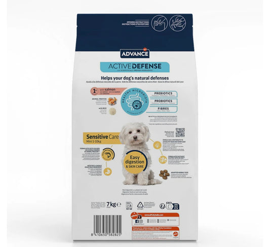 Alimento Advance Sensitive Mini Salmón 7kg