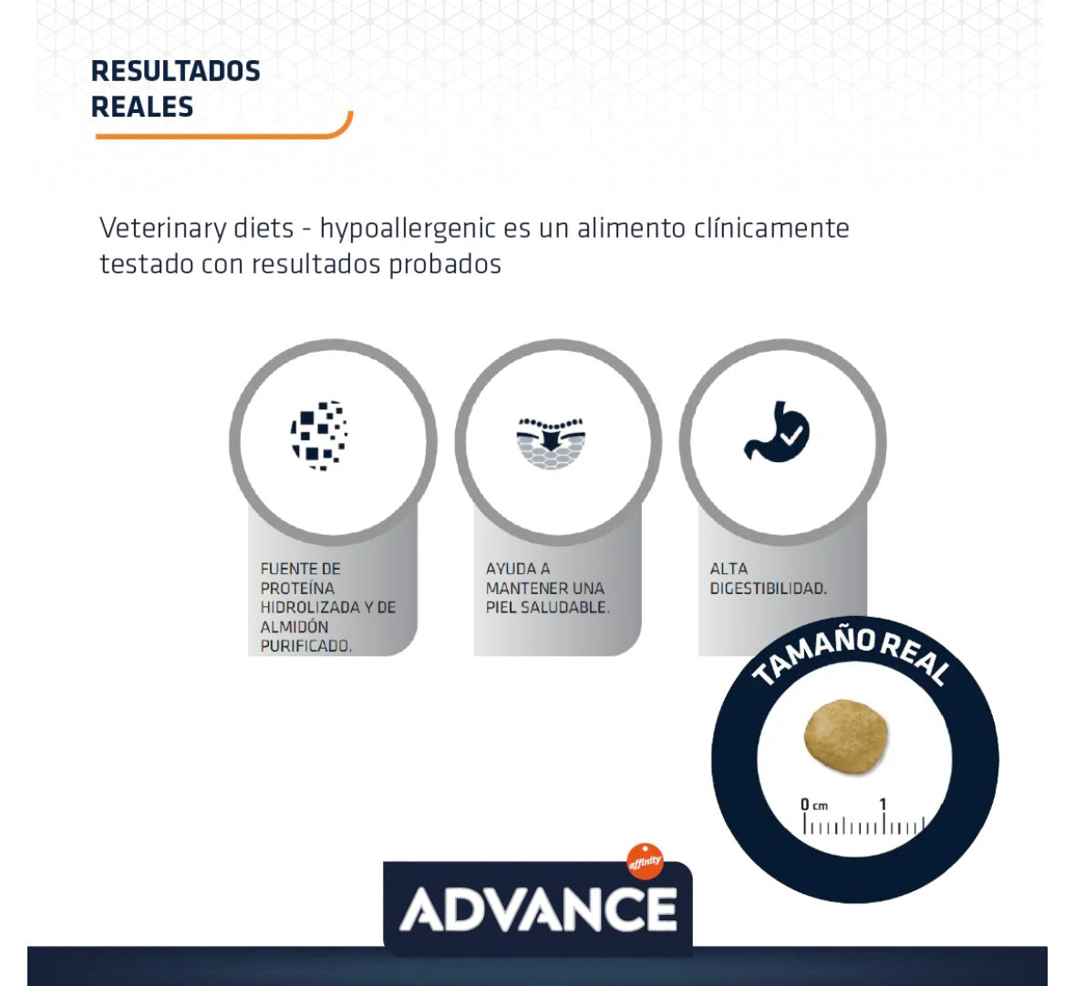 Advance Hypoallergenic para Gatos con Alergias e Intolerancias, con Proteína Hidrolizada Soya 1.25kg