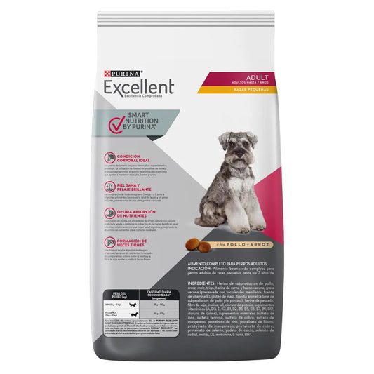 Adulto Excellent Razas Pequeñas purina