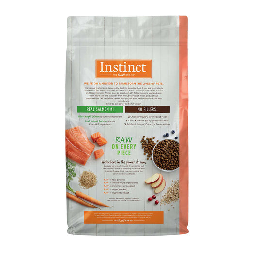 Instinct Be Natural Salmón - Para Perros - 24 lb
