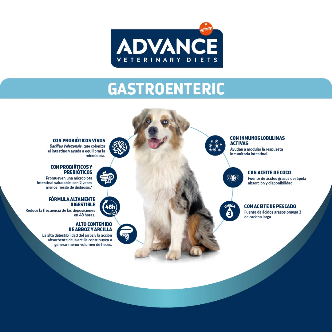 Advance Gastroenteric Alimento para Perro con Problemas Gastrointestinales