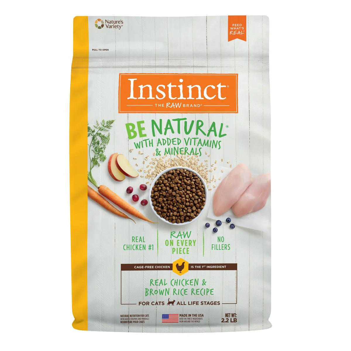 Instinct Be Natural Pollo - Para Gatos - 0.9 kg