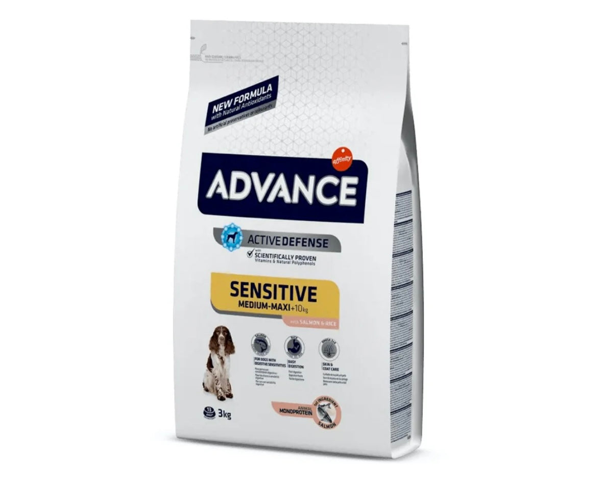 Advance Sensitive Medium/Maxi de Salmón