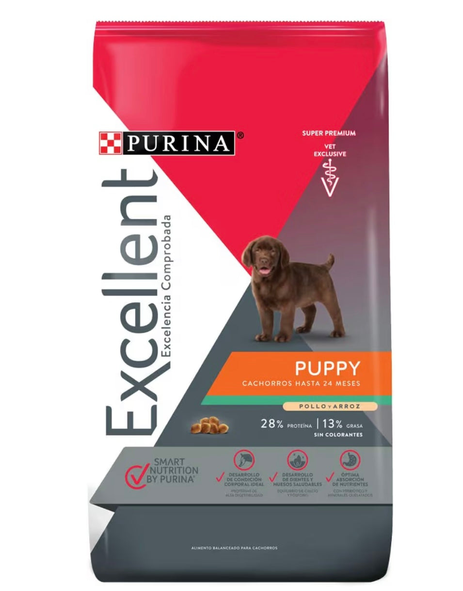 Excellent Cachorro, Razas Medianas y Grandes 20kg