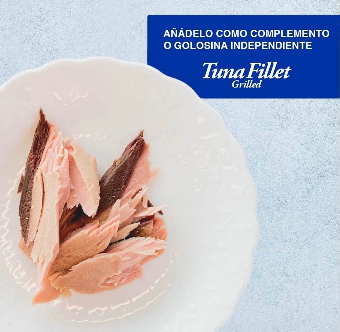Churu caja con 6 piezas Premio Filete de Atún a la Parrilla en Caldo de Viera para Gato Todas las Etapas de Vida, 15 g