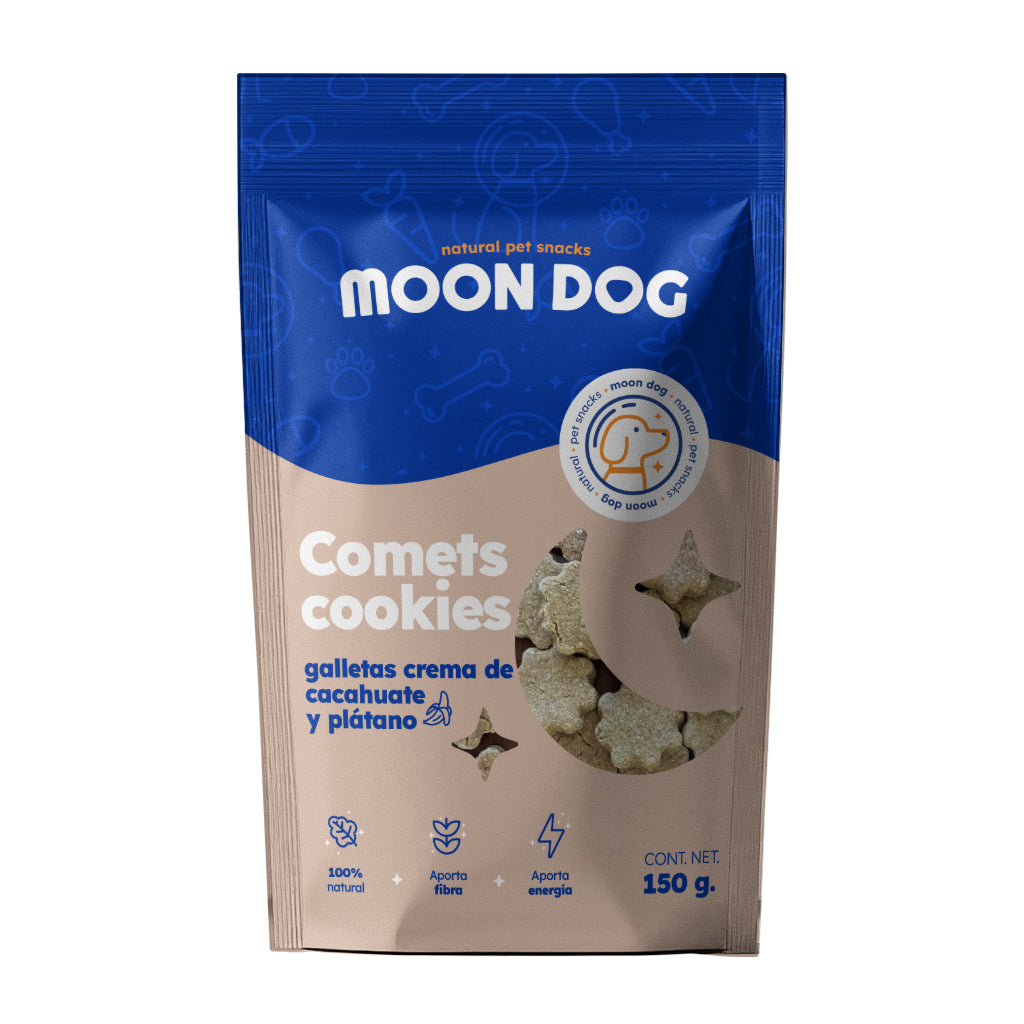 Comets Cookies – Galletas de crema de cacahuate con plátano 150gr