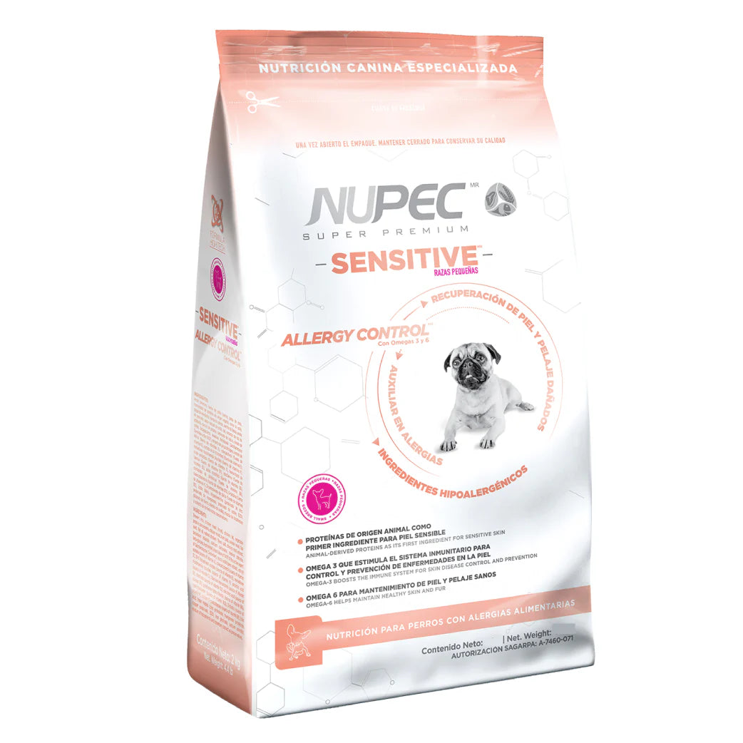 Nupec Sensitive Raza Pequeña 8kg