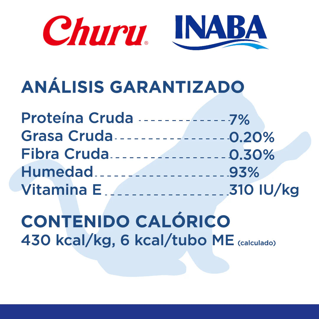 Churu Bote de 50 piezas Mix de Vieira, Almeja y Cangrejo