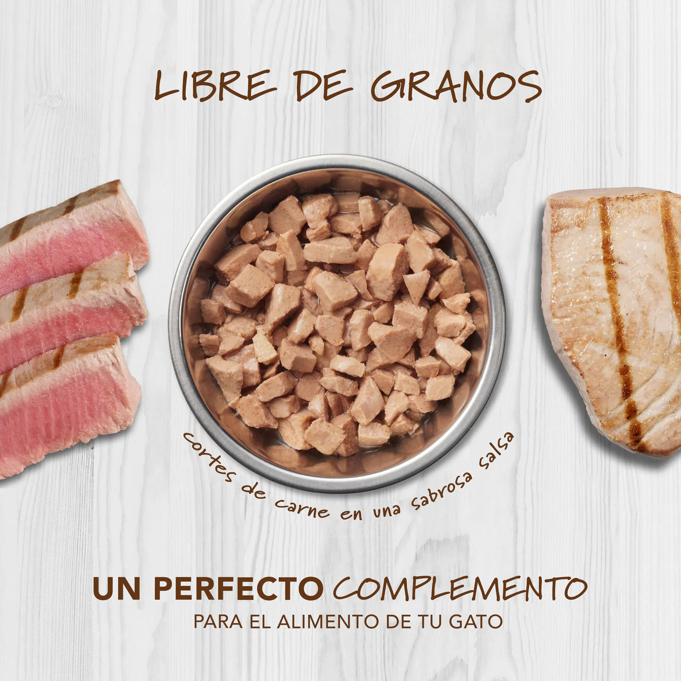 Sobre Healthy Cravings de Atún 3.5 oz para gato