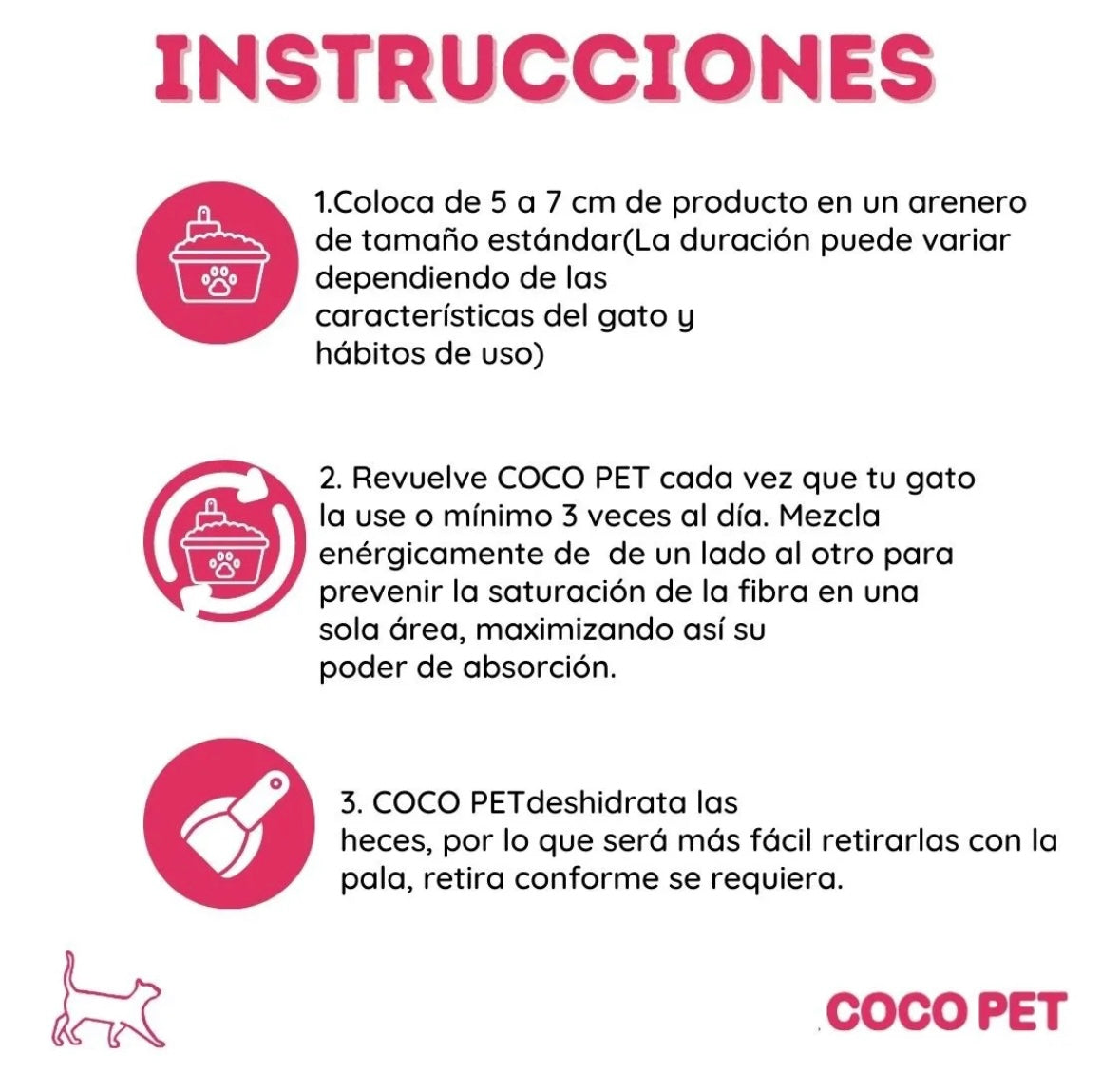 Arena para gato BIODEGRADABLE