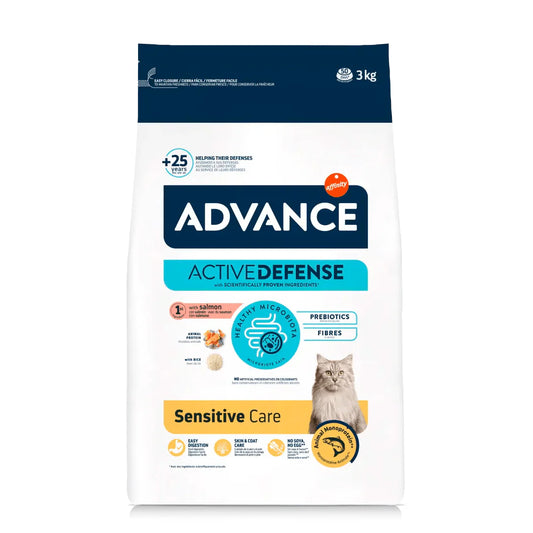 Advance Sensitive Salmón para Gatos Esterilizados, 3kg