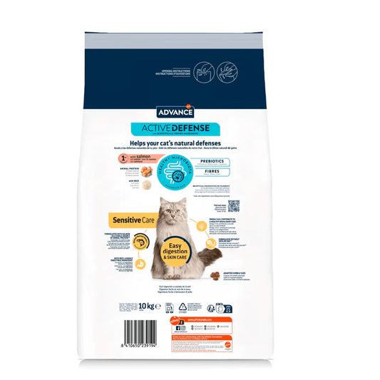 Advance Sensitive Salmón para Gatos Esterilizados, 3kg