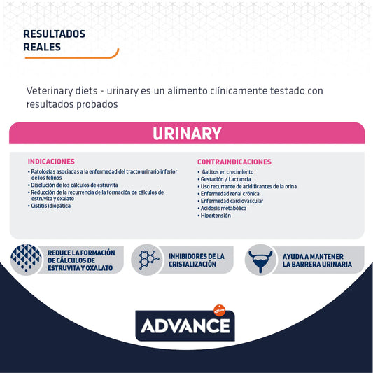 Advance Veterinary Diets Urinary Alimento para Gato con Problemas Urinarios
