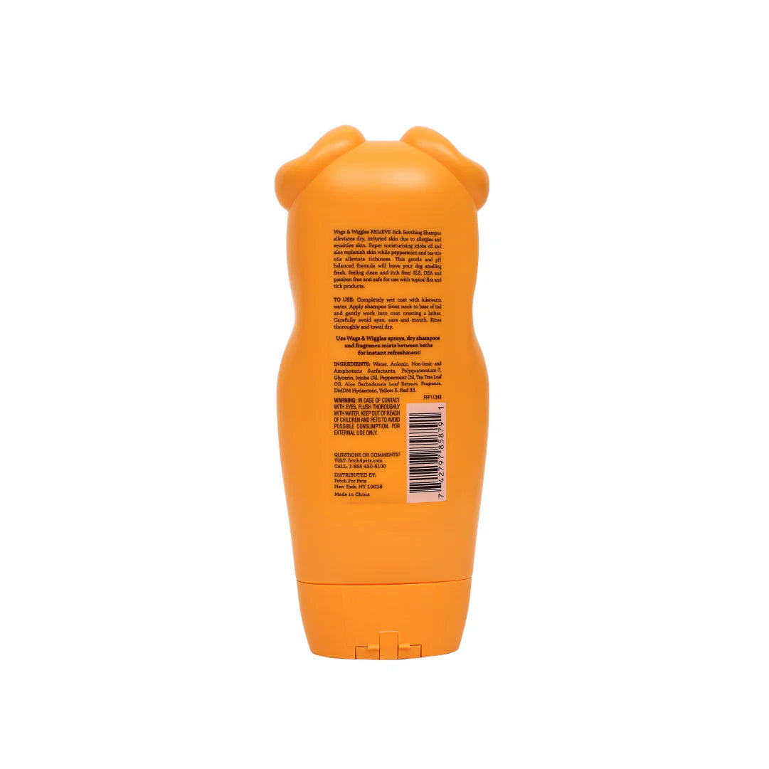 Shampoo Contra La Picazón Y El Rascado Para Perros Wags & Wiggles. 473 mL
