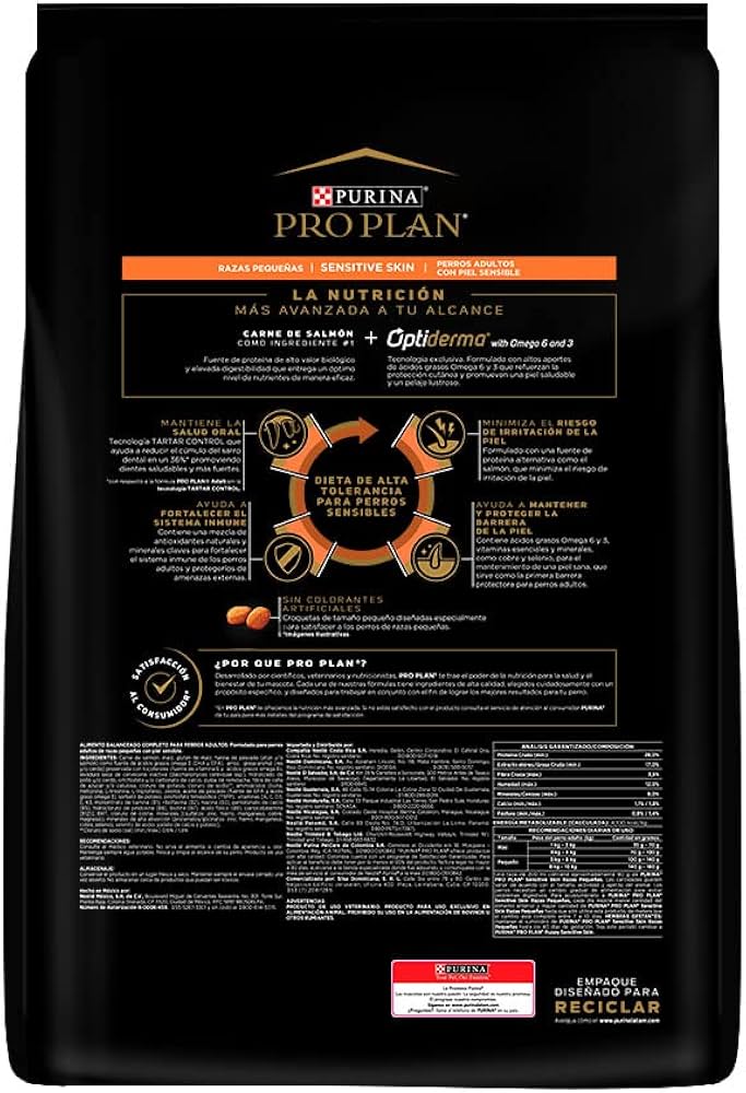 Pro Plan Sensitive Skin Razas Pequeñas 7.5 kg