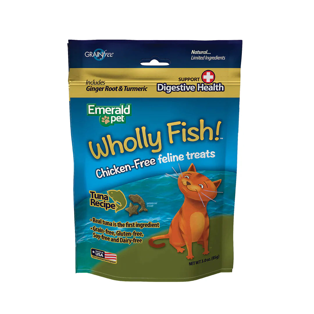 Premios Digestivos Wholly Fish Digestive Health Atún Gatos