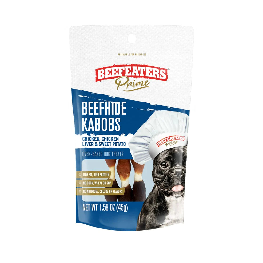 Premios PRIME para Perros Beefhide Kabobs 45gr