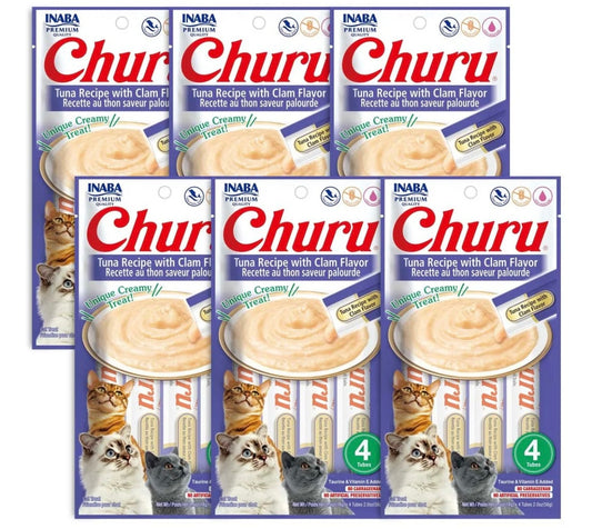 Churu tuna with clam caja c/6 bolsas c/4 tubos