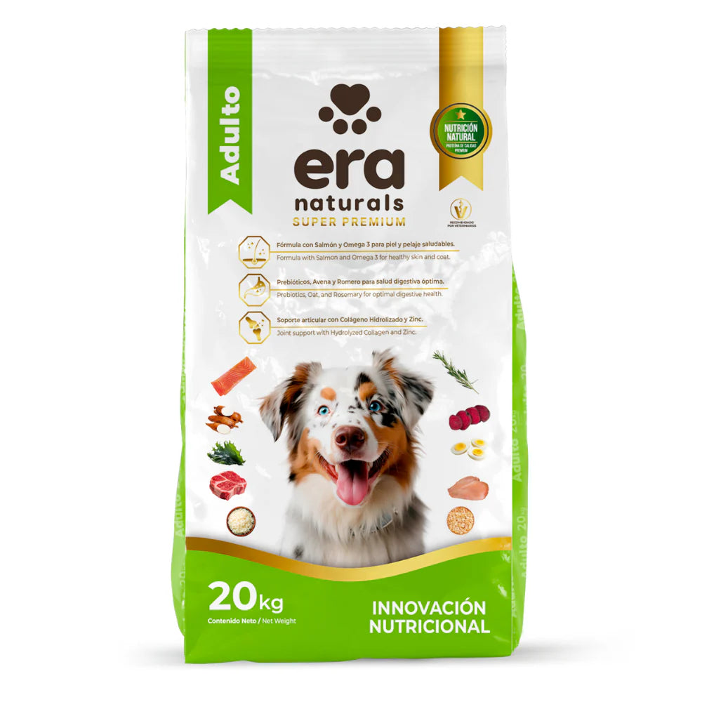 Era Naturals Adulto Raza Mediana Grande Alimento Super Premium 20 Kg