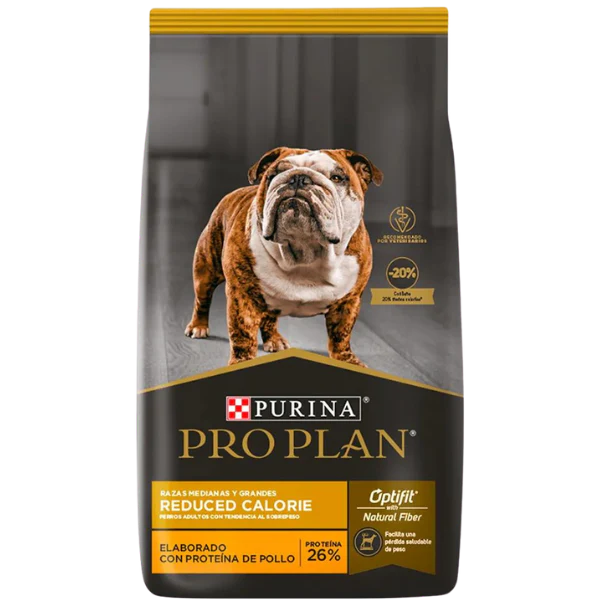 Pro Plan Reduced Calories Razas Medianas y Grandes 10 Kg.