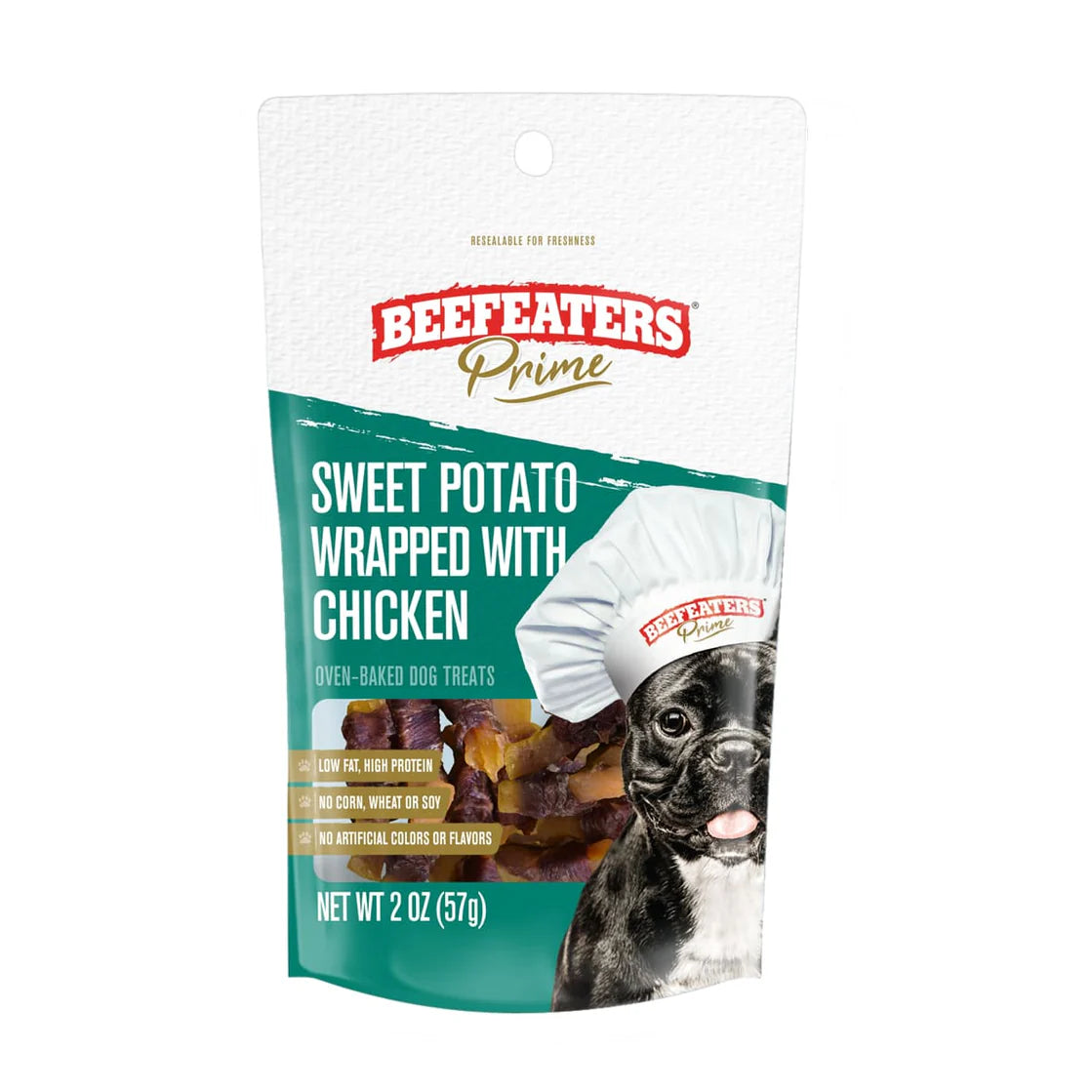 Premios PRIME para Perros Sweet Potato Wrapped Chicken 57gr