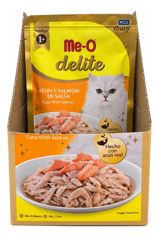 Me-O delite premio atún y salmon