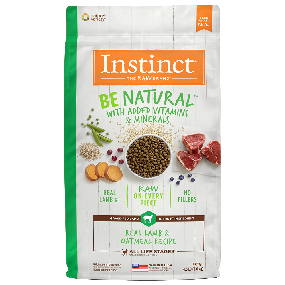 Instinct Be Natural Cordero - Para Perros - 2 kg