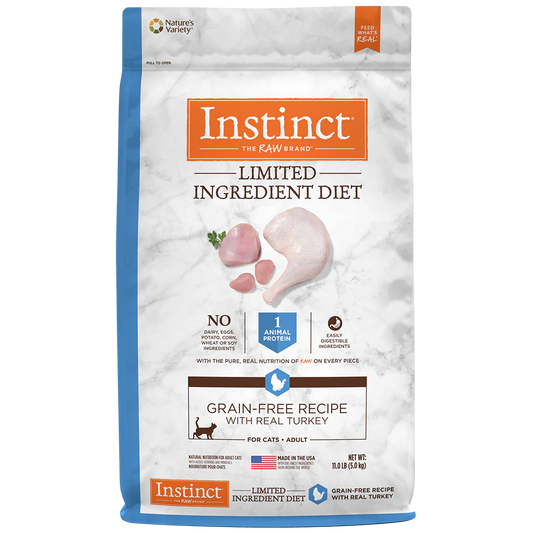 Instinct LID Pavo - Para Gatos - Bolsa de 11 lb