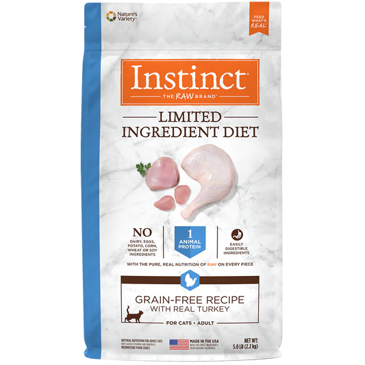 Instinct LID Pavo - Para Gatos - Bolsa de 5 lb