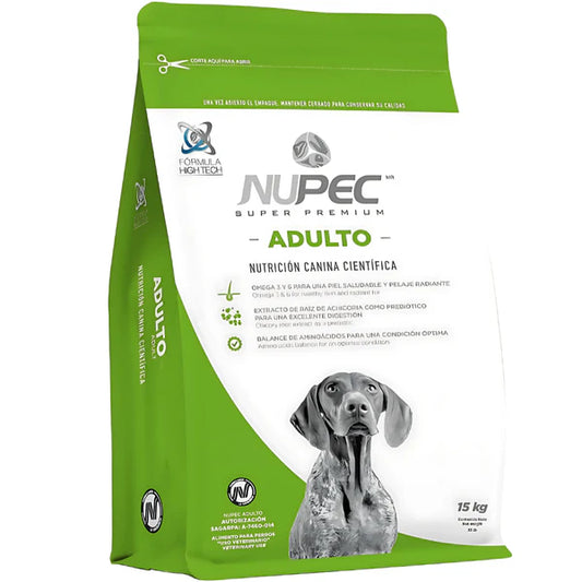Nupec Adulto 20 KG - Raza Mediana y Grande